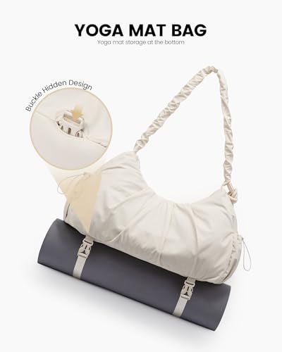 LOVEVOOK Gym Bag For Women,Yoga Mat Bag