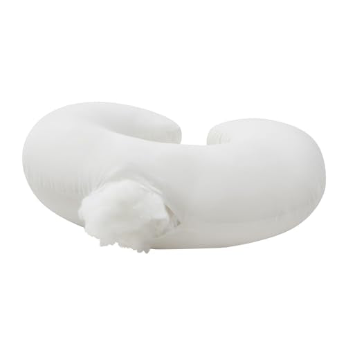 Nursing Pillow and Body Positioner for Breast Feeding and Bottle Feeding, Ultra Soft Breastfeeding Pillows with Removable Pillow Cover (Naked Pillow) - color: Naked Pillow