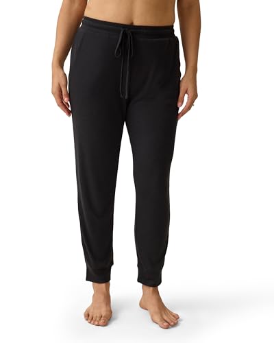 Kindred Bravely Essentials Ribbed Maternity Joggers Lounge Pants Postpartum - color: Black, size: 1X