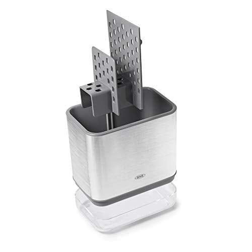 OXO Good Grips Stainless Steel Sink Organizer Caddy & Sponge Holder - color: Stainless Steel