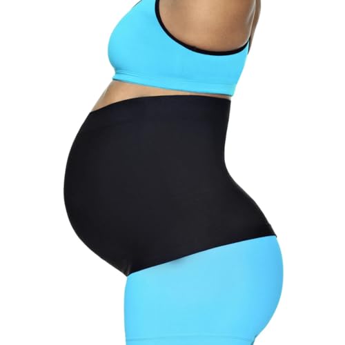 LoveSteady ProBump Maternity Support Belly Band – Breathable, Pregnancy Belly Band for Back, Hip & Pelvic Pain – Postpartum Belly Wrap for C-Section & Natural Birth Recovery – Stay Active & Comfortable, Black - Extra Large - color: Black, size: X-Large