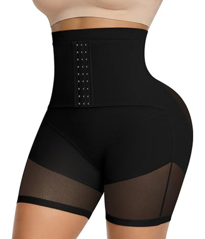 MERYOSZ Butt Lifting Shapewear for Women Tummy Control Underwear Panties - color: Black, size: Small