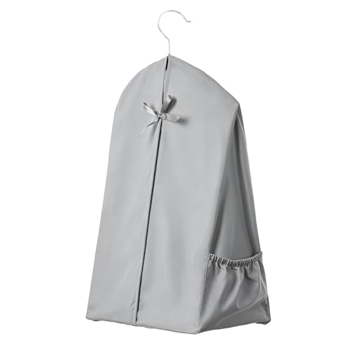 Hanging Diaper Stacker Organizer for Crib, Roomy Storage Caddy, 1PK - color: Gray