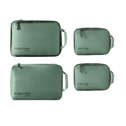 Eagle Creek Pack-It Reveal Carry-On Set, Willow Green, Set of 4 - color: Willow Green