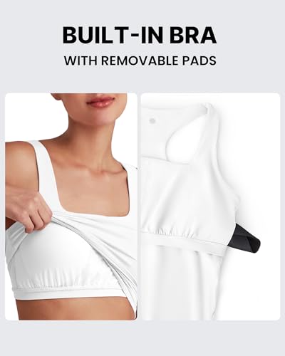 G4Free BareFeel Maternity Tank Tops with Removable Pads Pregnancy Clothes - color: White, size: X-Small