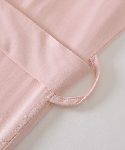 Latuza Women's Viscose Nursing Nightgown and Robe Set - color: Pink, size: Large