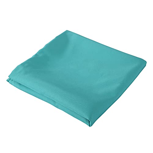 EVOLIVE Body Pillow Cover 21"x54", Microfiber, Hidden Zipper (Peacock Blue) - color: Peacock Blue