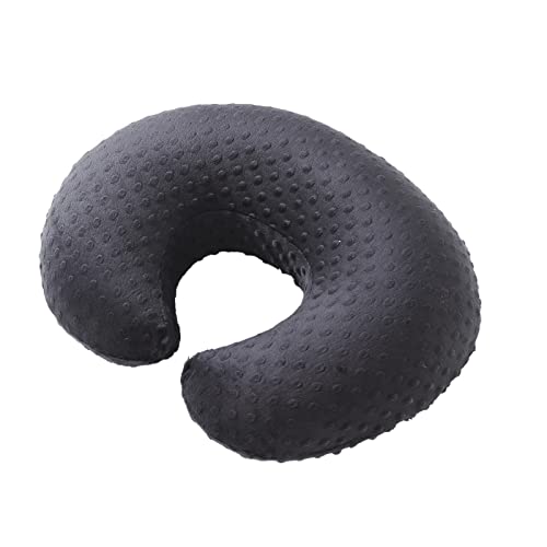 Nursing Pillow and Body Positioner with Premium Slipcover - color: Black