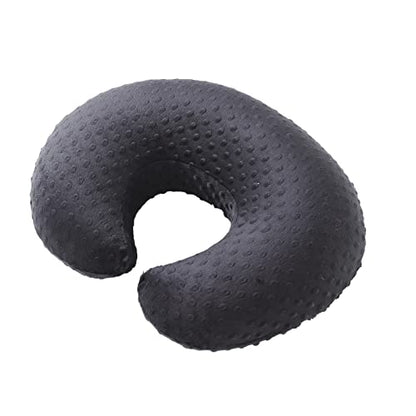 Nursing Pillow and Body Positioner with Premium Slipcover - color: Black