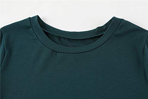 Chuanqi Womens Maternity Shirt Fall Long Sleeve T-Shirts Pregnancy Clothes - color: A-green, size: Large