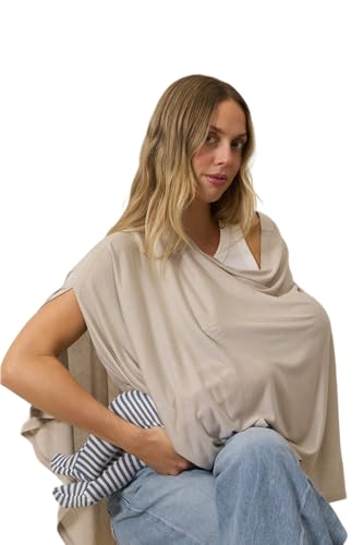 Solly Baby Nursing Cover, Breathable Breastfeeding Cover-Up, Spelt - color: Spelt