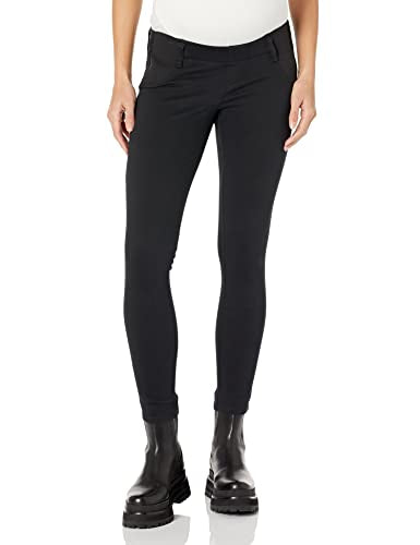 Amazon Essentials Women's Stretchy Maternity Knit Jegging, Under Belly - color: Black, size: Medium
