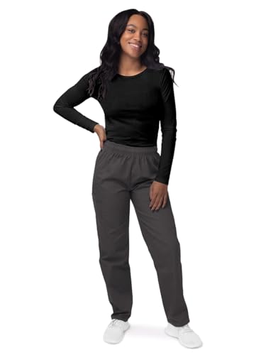 Sivvan 3-Pack Women's Long-Sleeve Comfort Underscrub Tee, Scrubs Undershirts - color: Black, size: Small