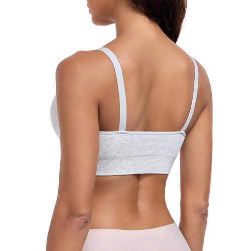 Women Seamless Nursing Bra 3 Pack Maternity Bra Breastfeeding - color: Black/White/Grey, size: Small