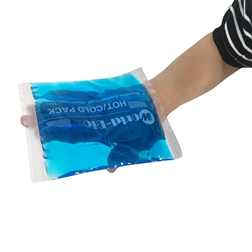 Reusable Gel Ice Packs, 4 Pack, 5.1" x 6.5" - style: 5.1" x 6.5" 4 packs