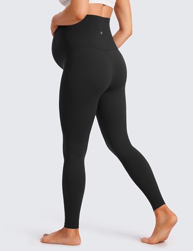 CRZ YOGA Maternity Extra Long Leggings 30'' - color: Black, size: Large