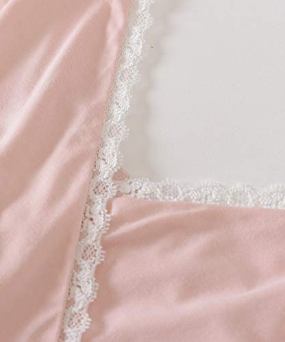 Latuza Women's Viscose Nursing Nightgown and Robe Set - color: Pink, size: Medium
