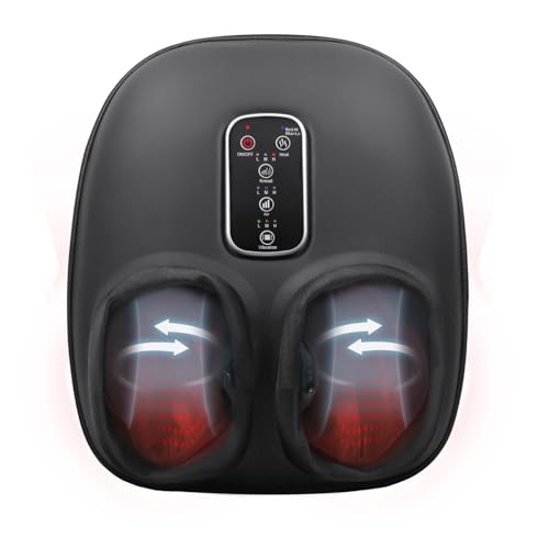 Homedics Shiatsu Foot Massager with Heat, Air Compression & Vibration