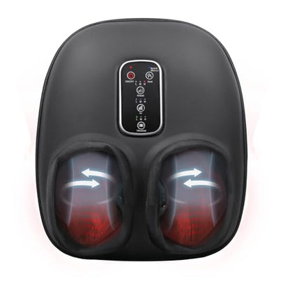 Homedics Shiatsu Foot Massager with Heat, Air Compression & Vibration