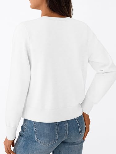 Trendy Queen Women's Lightweight Knit Cardigan - color: White, size: X-Large