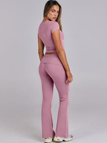 ANRABESS 2 Piece Lounge sets for Women - color: Pink, size: X-Small