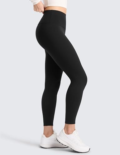 CRZ YOGA Matte Fleece Lined Leggings 25'' - color: Black, size: Large