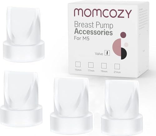 Momcozy M5 Original Replacement Accessories, Duckbill Valves 4 PCS - size: M5-Duckbill Valve*4