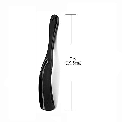 4 Plastic Shoe Pulls,Lazy Small Travel Shoe Pulls,Suitable For The Elderly,Children,And Pregnant Women - color: Black+red