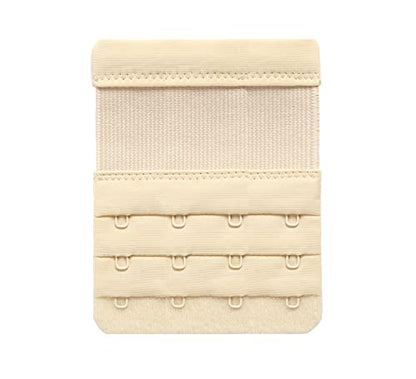 Women's Bra Extenders 4 Hook / 3 Hook / 5 Hook / 2 Hook Soft Comfortable Stretchy Bra Extension Strap - color: 4pcs, Bra Extender 4 Hook 3/4 Inch