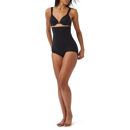 SPANX SPANXsculpt Power Series High-Waisted Brief - color: Very Black, size: Medium