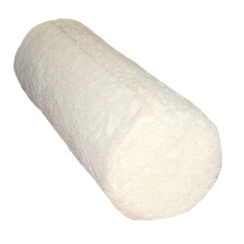 Rehabilitation Advantage Body Positioning Sheepskin Cylinder Bolster 8 Inch x 24 Inch - color: Sheepskin, size: 8'' x 24''