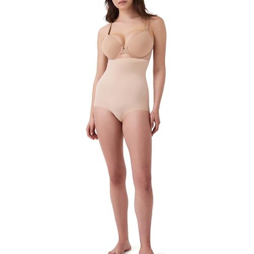 SPANX SPANXsculpt Power Series High-Waisted Brief - color: Soft Nude, size: 3X