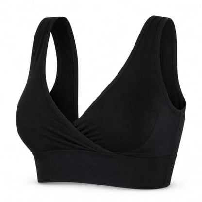 LoveSteady Crossover Nursing & Lounge Sleep Bra - size: Small