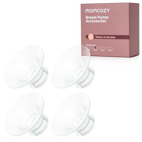 Momcozy M5| M6| M9 Original Replacement Accessories, Inserts 17mm, 4 Pack - size: M5/M6/M9-17mm