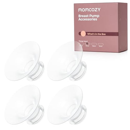 Momcozy M5| M6| M9 Original Replacement Accessories, Inserts 17mm, 4 Pack - size: M5/M6/M9-17mm