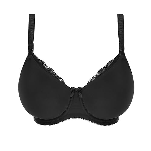 Freya Women's Pure Uw Moulded Nursing Bra - color: Black, size: (36) H