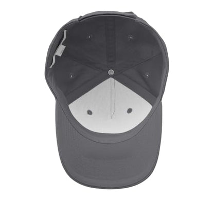 My Humpin' Put the Bump-in Dad Father to Be Baby Shower Adjustable Baseball Hat - color: Slate Grey
