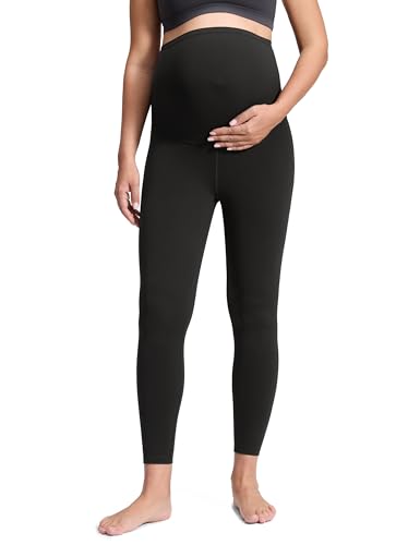 CRZ YOGA Maternity Leggings 25" - color: Black, size: X-Large