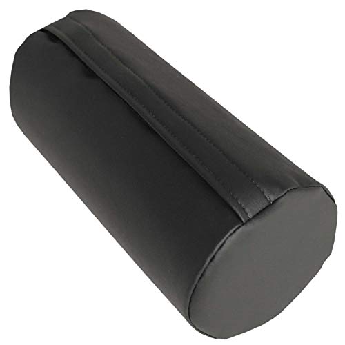 Rehabilitation Advantage Body Positioning Black Cylinder Bolster 8" X 24" - color: Black, size: 8'' x 24''