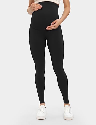 Buttergene 5 Pack Maternity Leggings with Elastic Band - color: 5pack Black*5, size: Small