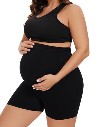 Maternity Underwear Over Bump, Black, Small