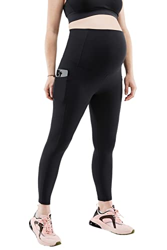 Fabletics Women's PureLuxe High-Waisted Maternity 7/8 Legging, Workout, Yoga, Light Compression, Buttery Soft - size: XX-Large