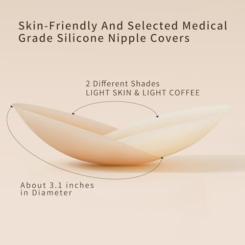 Plus Size Boobtape for Large Breasts, Wide Boob Tapes Light Brown - color: Light Brown, size: 6 INCH