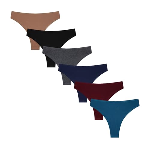 High Waist Postpartum Underwear & C-Section Recovery Maternity Panties Cotton Thongs For Women 6 Pack - color: Multicolored 4th 6pcs, size: X-Large