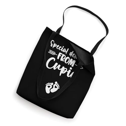 Special Delivery From Cupid Valentine Pregnancy Announcement Tote Bag