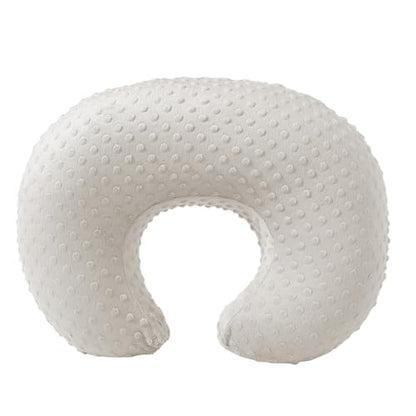 Nursing Pillow and Body Positioner with Premium Slipcover - color: Sand