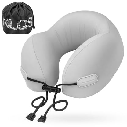 Travel Neck Pillow for Airplane, Natural Latex Neck Pillow