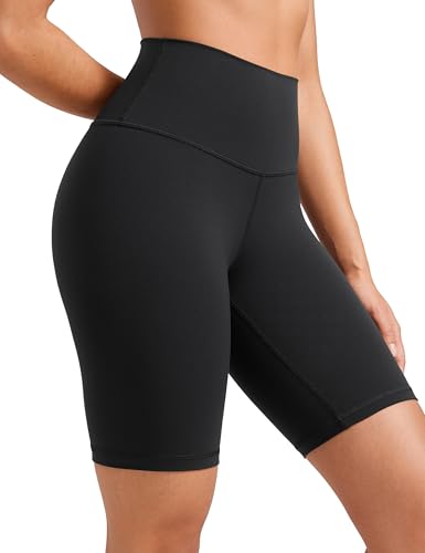 CRZ YOGA Butterluxe Biker Shorts 8" - color: Black, size: Large