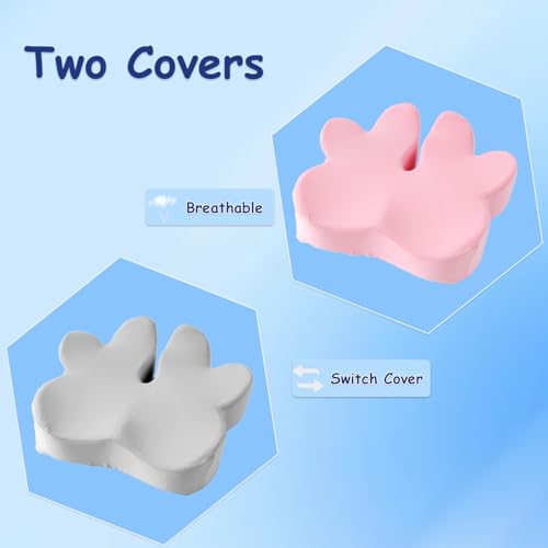 Plus Size Coccyx Cushion for Tailbone Pain, Butt Cushion for Long Sitting - size: Large