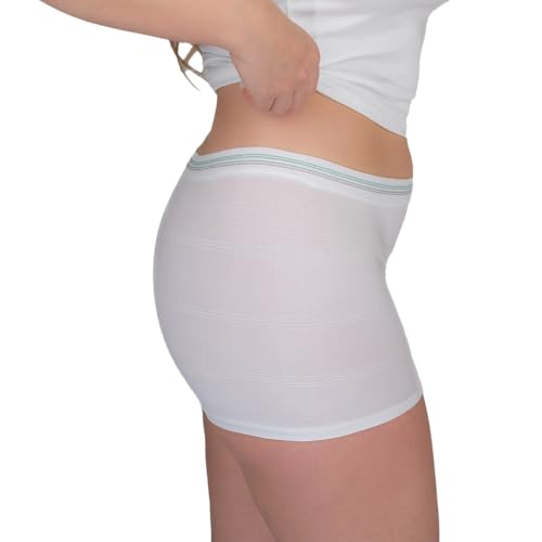 5-Pack Disposable, Postpartum and Incontinence, Seamless Mesh Underwear - size: Large-X-Large